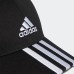 adidas Bball 3S Cap CT Black/White