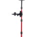 TOPWAY Laser Level Telescopic Pole 115-350 cm Adjustable Height Telescopic Levelling Bar Extendable from Floor to Ceiling with Bracket and Nylon Bag