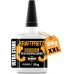 Kraftprotz 50 g Super Glue Extra Strong - Includes Anti-Drying Tip - Liquid Super Glue - Universal Use for Gluing Plastic, Glass, Wood, Stone, Metal and Much More