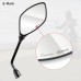 Evermotor Universal Motorcycle Rear View Mirror E-Approved 2x M10 Right Thread, 2x M8 Right Thread + 1x M10 Left Thread, 1x M8 Left Thread Mirror for Quad Scooter Moped ATV