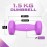 Yes4All Hex Neoprene Dumbbells Set Weights for Strength Training Yoga Pilates - Dumbbells Set of 2 Dumbbells Set for Women Men