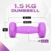 Yes4All Hex Neoprene Dumbbells Set Weights for Strength Training Yoga Pilates - Dumbbells Set of 2 Dumbbells Set for Women Men