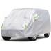 CICMOD Car Cover Full Garage Replacement for V-W T5 T6 Transporter Motorhome Car Cover Outdoor Waterproof Large with Side Door Zippers Weatherproof UV-Resistant Silver