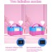 Birshe Electric Balloon Pump, 220V-240V 600W Portable Double Nozzle Balloon Pump Balloons with 15 Balloon Arch Accessories, 2 Inflation Modes, Double Nozzle Balloon Pump for Birthday Party Wedding
