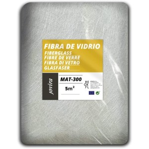 JOVIRA PINTURAS Fibreglass MAT-300 Fibreglass Repair All Types of Connections (5m2)