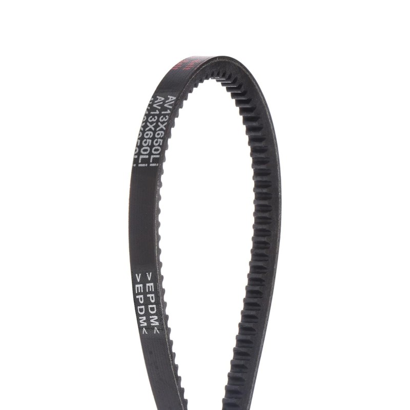 sourcing map V-Belts 13 x 650, AX Section, 650mm, Inner Girth 13mm, Width 8mm, EPDM Thickness for Power Transmission