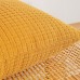 EMEMA Decorative Sofa Corduroy Cushion Cover, Autumn Granules, Soft Couch Cushion Cover, for Living Room, Set of 2, Turmeric, 40 x 40 cm