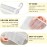 LSYYSL 2 Pack Fridge Storage Mesh Hanging Bag, Hollowed Storage Bags, Kitchen Storage Hanging Bags, Multifunctional Storage Bags (White)