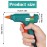 Dweyka Hot Glue Gun, Glue Gun with 75 Pieces Hot Glue Sticks, Glue Sticks for DIY Small Crafts and Quick Repairs in Home and Office, 20 W Glue Guns