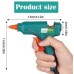Dweyka Hot Glue Gun, Glue Gun with 75 Pieces Hot Glue Sticks, Glue Sticks for DIY Small Crafts and Quick Repairs in Home and Office, 20 W Glue Guns