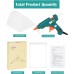 Dweyka Hot Glue Gun, Glue Gun with 75 Pieces Hot Glue Sticks, Glue Sticks for DIY Small Crafts and Quick Repairs in Home and Office, 20 W Glue Guns