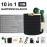 KSSKEN Flexible Garden Hose, Water Hose, 10 m, Extendable Hose with 10 Functions Gun, Flexible and Durable, High-Quality Copper Fittings, Ideal for Gardening and Household