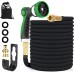 KSSKEN Flexible Garden Hose, Water Hose, 10 m, Extendable Hose with 10 Functions Gun, Flexible and Durable, High-Quality Copper Fittings, Ideal for Gardening and Household