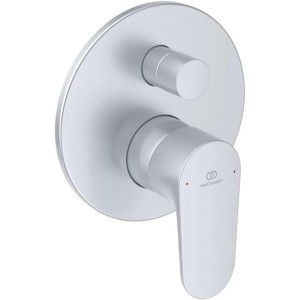 Ideal Standard - Cerafine O Complete 2-Way Bath or Shower Mixer Tap Matt Silver