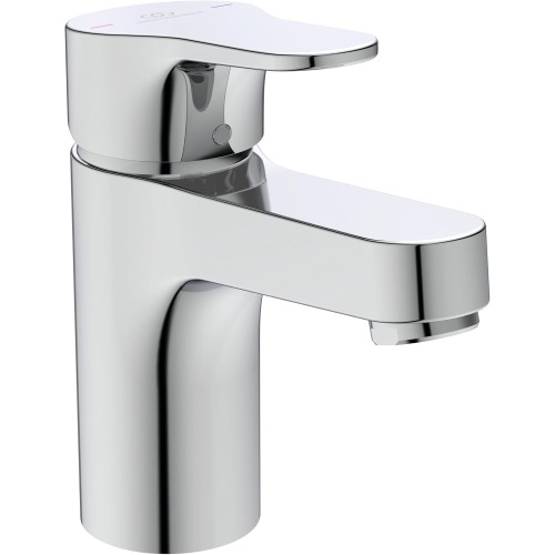 Ideal Standard BC829AA Cerabase H80 Basin Mixer Tap with Pull Button Waste 4.25