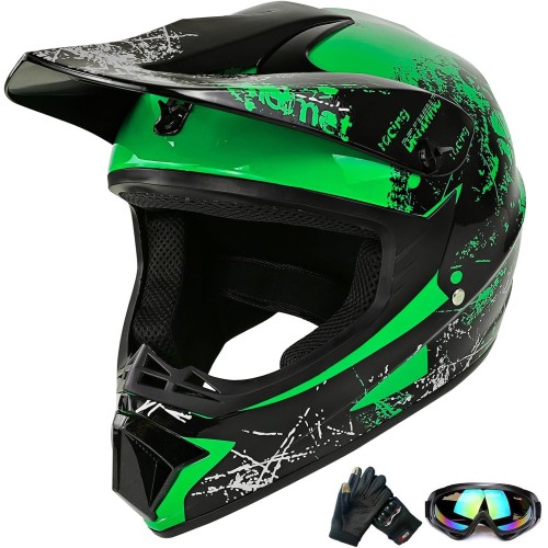 Youth Offroad Motocross Helmets, Bicycle Helmets for Boys and Girls, Personalised Motorcycle Helmets, CE Standards