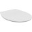 Ideal Standard Original Toilet Seat for Standard Toilets with Soft Close Mechanism - Universal Design Made of Duroplast in White