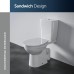 Ideal Standard Original Toilet Seat for Standard Toilets with Soft Close Mechanism - Universal Design Made of Duroplast in White