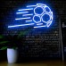 Football Bedroom Accessories for Boys, Football LED Light, Football LED Sign Wall Art Decor, Bedroom Wall Decor for Teen Boys Room, Sports Neon Sign, England Team Football Light