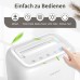 OMISOON Electric Dehumidifier, 1800 ml, Double Semiconductor Room Dehumidifier, Automatic Defrosting, Portable and Ultra Quiet Dehumidifier Home, Bedroom, Bathroom