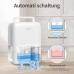 OMISOON Electric Dehumidifier, 1800 ml, Double Semiconductor Room Dehumidifier, Automatic Defrosting, Portable and Ultra Quiet Dehumidifier Home, Bedroom, Bathroom