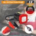 YaoFaFa 12V 60W Diesel Pump Oil Pump Fuel Transfer Pump Electric Oil Suction Pump with Hoses