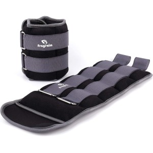 Fragraim Weight Cuffs Foot, Foot Weights, Wrist Weights 1/2/3/4/5/6/10 kg, 1 Pair, Weights for Legs, Weight Cuffs Hand and Foot Weights for Fitness, Exercise, Running, Gymnastics