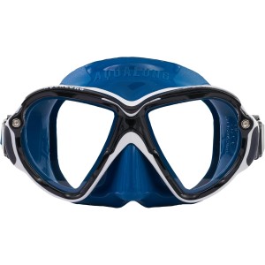 Aqualung Reveal Ultrafit Adult Diving Goggles with 180° Panoramic View, Individual Face Adjustment, Interchangeable Lenses, Waterproof, Silicone Edge, Perfect for Diving