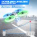 Mini Drone with Camera HD 720P for Children, RC Drone with LED Lights, Quad-copter with 3D Flips, Headless Mode and 3 Batteries, 21 Minutes Long Flight Time, Toy Helicopter for Children and Beginners