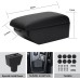YJYWZH For Hyundai i10 2 Armrest 2021 2022 2023 Double Layer Centre Console Storage Box Armrest Centre Armrest Black
