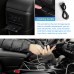 YJYWZH For Hyundai i10 2 Armrest 2021 2022 2023 Double Layer Centre Console Storage Box Armrest Centre Armrest Black