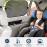 Romon 2 x Children's Car Sunshades, Universal Car Sun Shades for Children, UV Protection, 50 x 30 cm
