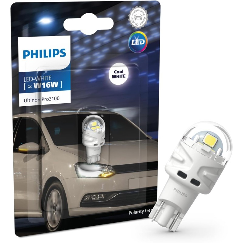 Philips Ultinon Pro3100 LED lampadina di segnalazione per auto (W16W white)