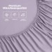 Utopia Bedding Fitted Sheet, Brushed Microfibre, up to 30 cm, OEKO-TEX Standard 100, 180 x 200 cm, Lavender