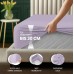 Utopia Bedding Fitted Sheet, Brushed Microfibre, up to 30 cm, OEKO-TEX Standard 100, 180 x 200 cm, Lavender