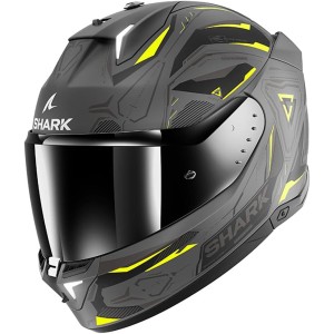 Integralhelm SKWAL i3 Linik Mat AYK mit LED Sonnenblende und Max Vision Pinlock ECE 22.06