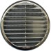 Universal Air Vent Grille with Spring Lockable Various Sizes and Colours (Hole Diameter 80 to 125 cm, Chrome)