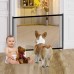 Door Safety Gate No Drilling 110 x 72 cm Stair Safety Gate Dog Barrier No Drilling Stair Safety Gate No Drilling Dog Safety Gate Cat Door Suitable for Pets, Babies