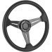 350 mm Deep Dish Steering Wheel, Sports Steering Wheel, Racing Steering Wheel Grip Racing Steering Wheel Drift for Automodification Imitation Car, Universal Modified Accessories (Black)