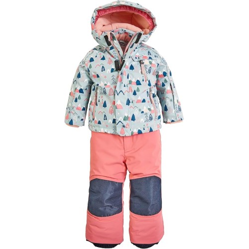 first instinct by killtec Unisex Fisw 34 Mns Jckt And Pnts 3 in 1 Ski Overall/Snowsuit with Zip-off Trousers and Hood, Waterproof