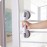 2 Pieces 30 cm Grab Rail Shower Handle Suction Cup for Bathtub Shower