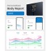 RENPHO Personenwaage Körperfettwaage mit VA-Display, Bluetooth Waage zur Messung von Gewicht und Fettanteil, BMI, Muskel- und Knochenmasse, kompatibel mit Apple Health, FSA HSA Store förderfähig
