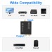 MEIRIYFA Digital to Analog Audio Converter with Built-in Bluetooth 5.0 Chip, Digital Optical Coaxial to Analog RCA Audio Converter Adapter with Fibre Optic Cable for Xbox TV Box DVD Amp Home Cinema