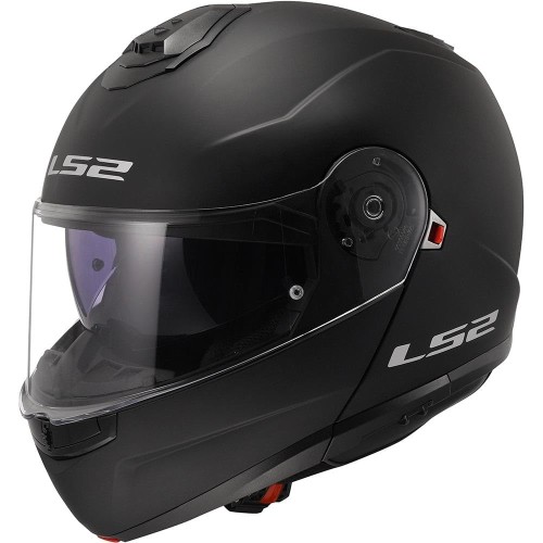 LS2, klapphelme motorrad STROBE II matt black, L