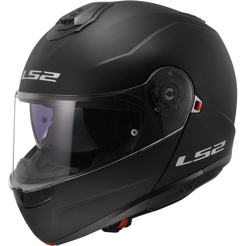 LS2, klapphelme motorrad STROBE II matt black, L