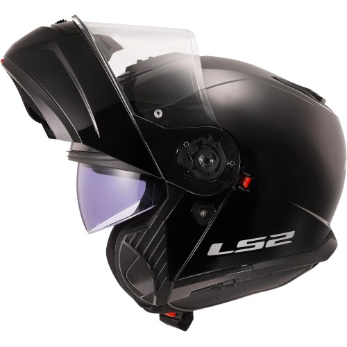 LS2, klapphelme motorrad STROBE II matt black, M