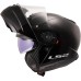 LS2, klapphelme motorrad STROBE II matt black, M