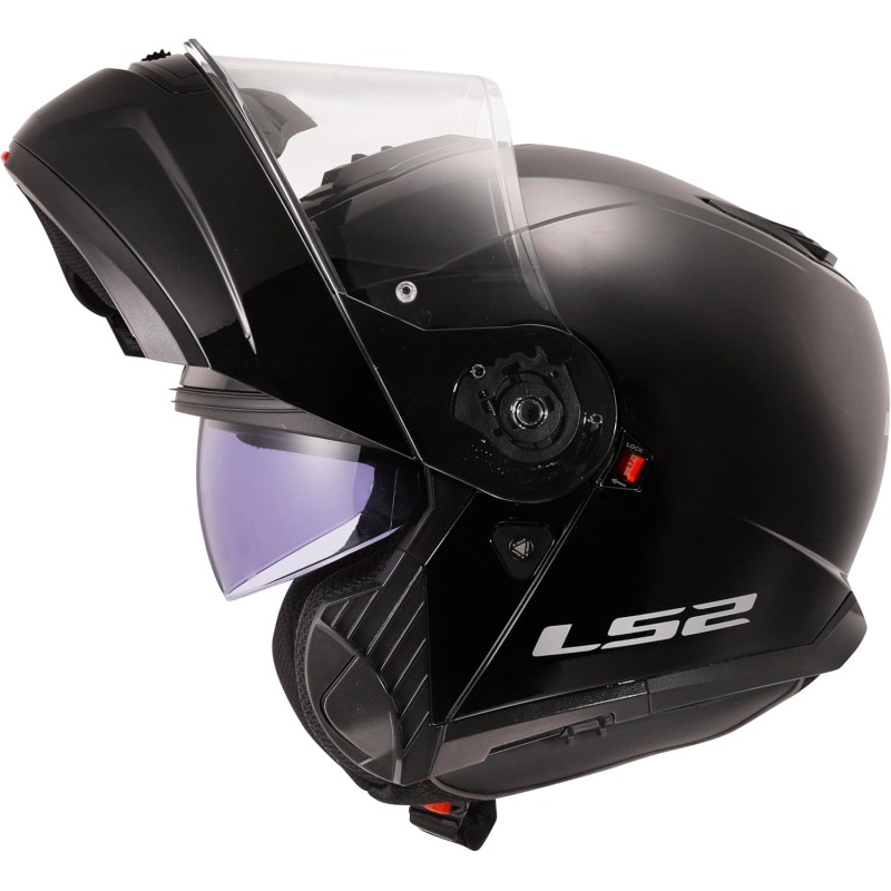 LS2, klapphelme motorrad STROBE II matt black, M