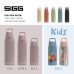 SIGG - Isolierte Trinkflasche - Thermosflasche Shield Therm One Dusk kohlensäurehaltige Getränke - Auslaufsicher - Spülmaschinenfest - BPA-frei - 90% recycelter Edelstahl - warmes Grau - 0,75L