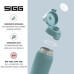 SIGG - Isolierte Trinkflasche - Thermosflasche Shield Therm One Morning Blue - kohlensäurehaltige Getränke - Auslaufsicher - Spülmaschinenfest - BPA-frei - 90% recycelter Edelstahl - Graublau - 0,5L